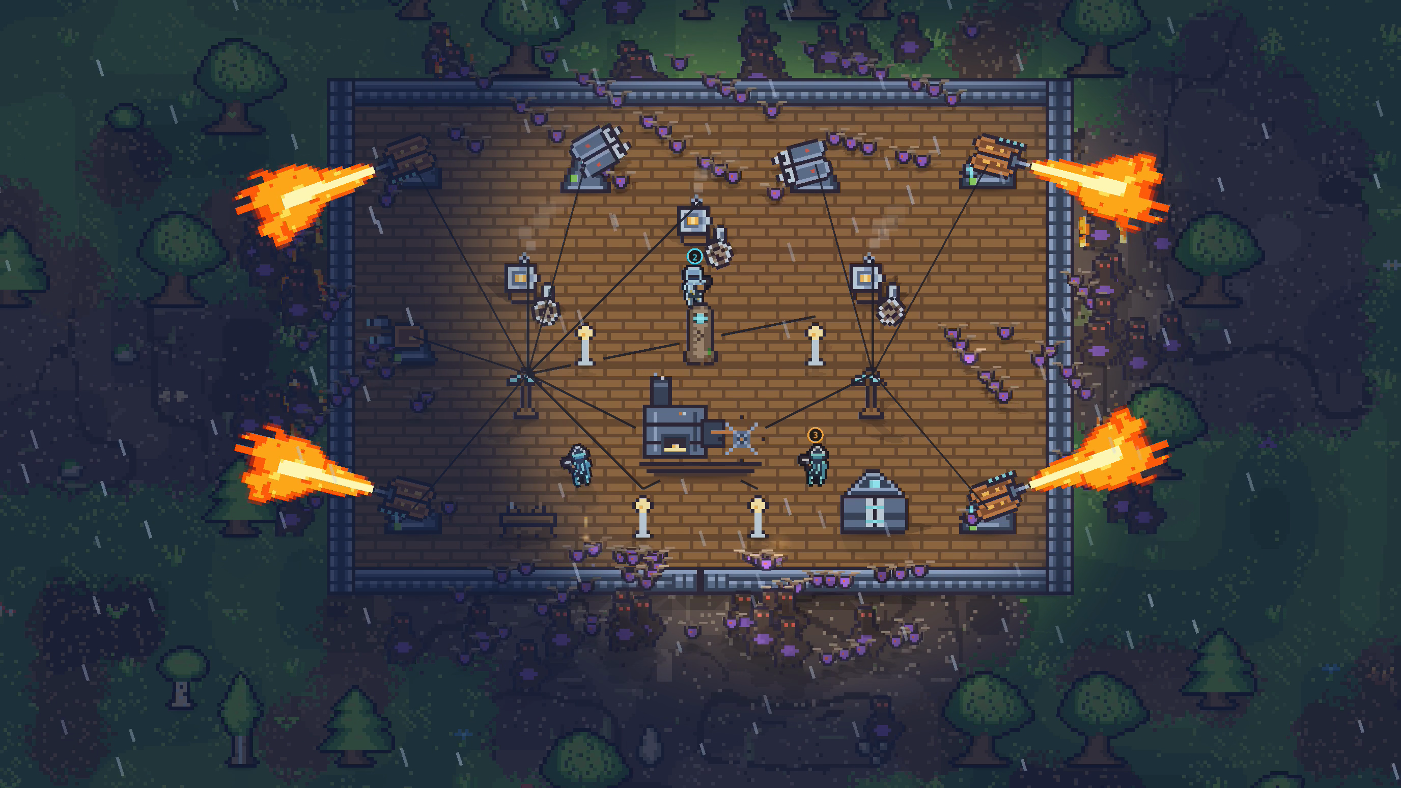 My six-month side project is a 24.5 MB survival game for iPhone, iPad and Mac